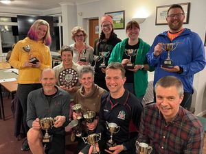 Supporting image for story: Running club enjoys getting together for first awards night in two years