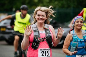 There were plenty of smiles at the Wolverhampton Half Marathon