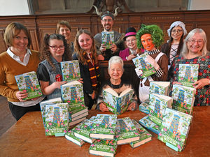 Supporting image for story: Children's author Jacqueline Wilson visits Wolverhampton school on day new book is published