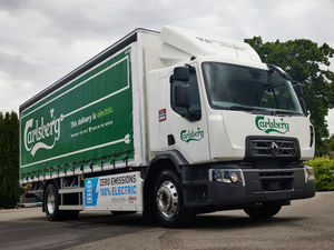 Supporting image for story: Electric HGV trucks added to brewer's fleet