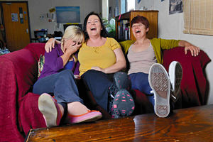 Supporting image for story: The audience is too scared to heckle, we're funny women