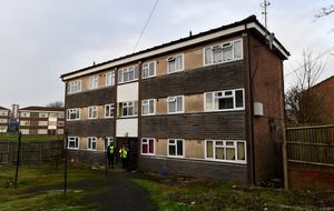 A portion of the road remains closed to residents