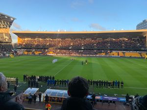 Supporting image for story: Wolves players and fans come together for emotional Ethan McLeod tribute ahead of Premier League clash
