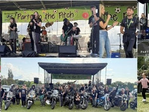 Supporting image for story: Local performers, families and traders turn out for charity fundraiser at Stafford Town FC