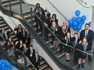 Supporting image for story: 15 'sparkling' pictures capture Telford school's special night of celebration for 120 award winners
