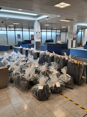 Last year 26,924kg of cannabis was seized from around 750 smugglers flying into UK airports