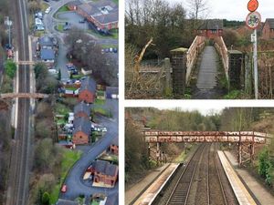 Supporting image for story: Oakengates railway footbridge to be replaced in £1 million scheme 