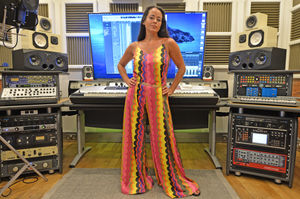 Anna Kumble, formerly pop star Lolly, who had a string of top ten hits in the late 90s.  