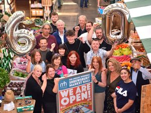 Supporting image for story: Traders in Shrewsbury ready to celebrate 60th birthday of town's market hall with new exhibition