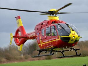 Supporting image for story: Air ambulance scrambled to Oswestry this morning to a "medical case"