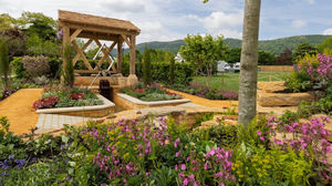 Show garden at RHS Malvern Spring Festival