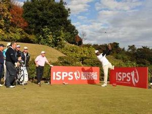 Supporting image for story: Sandy Lyle and Ian Woosnam in good Handa Cup start