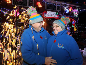 Supporting image for story: It's never too early to plan for Christmas – couple begin planning for next December's fundraiser