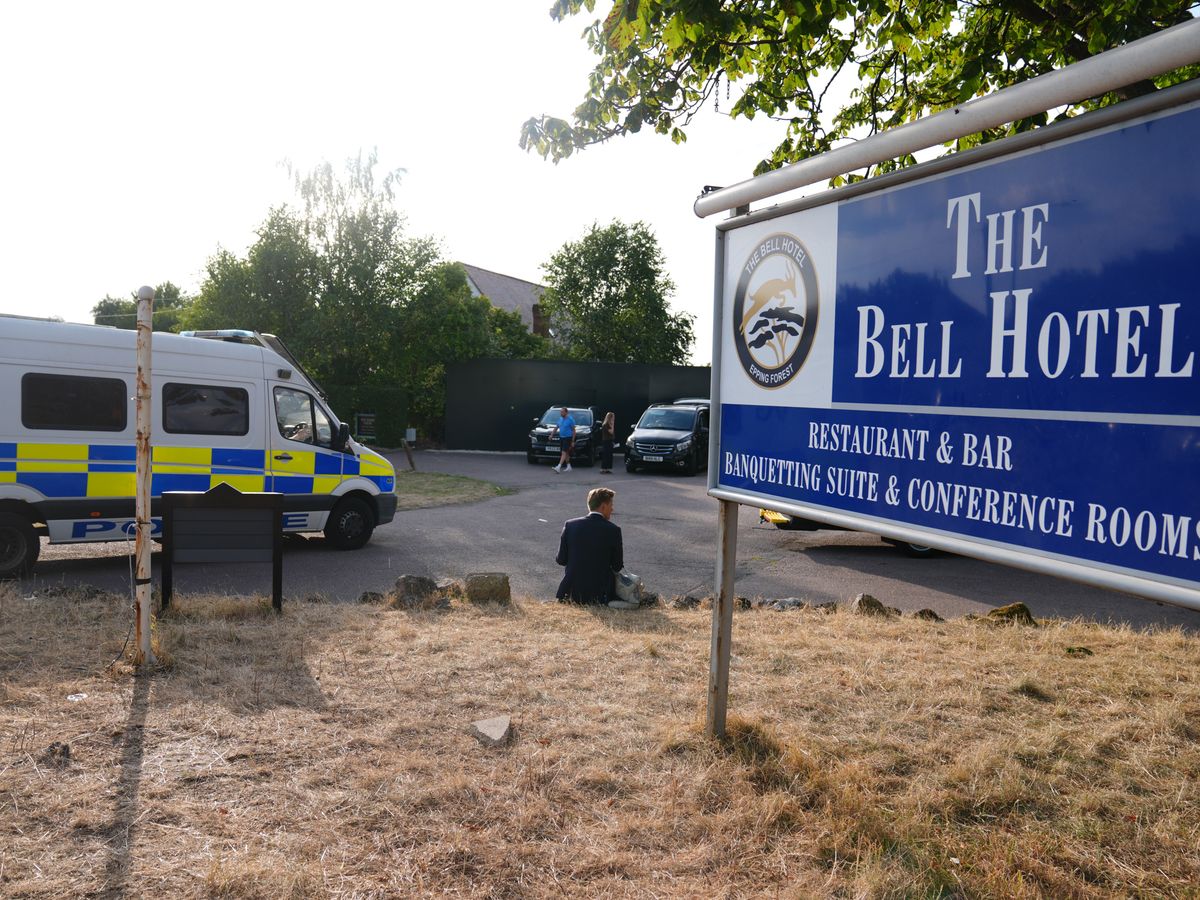 Third arrest after clashes outside Essex hotel &lsquo;housing asylum seekers&rsquo;