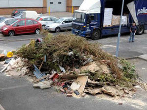 Supporting image for story: Five tons of rubbish dumped in Netherton