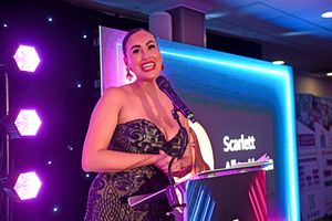 Black Country Apprenticeship Awards 2024. The Richardson Suite at West Bromwich Football Club. Pictured, Scarlett Lily Allan-Horton