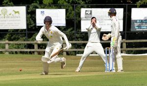 Ollie Parton in action for Shropshire against Cheshire this week