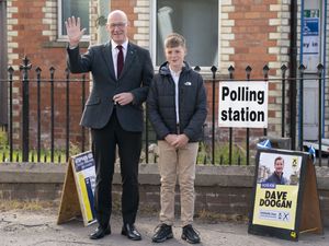 Supporting image for story: Scottish party leaders cast ballots in General Election