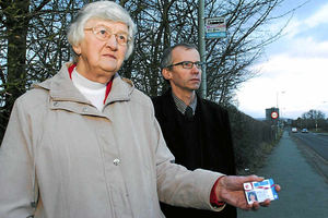 Pensioners from Bayston Hill are unhappy with the current bus service run by Arriva Midlands