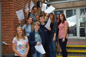 GCSE results day at Tenbury High Ormiston Academy