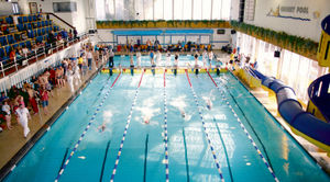 The Quarry Pool in Shrewsbury 