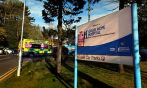 Bob Dunbar was moved from Good Hope Hospital to a care home despite testing positive for coronavirus