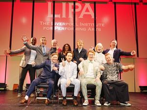 Supporting image for story: Sam Mendes, Adrian Lester and James Nesbitt honoured by Paul McCartney at LIPA