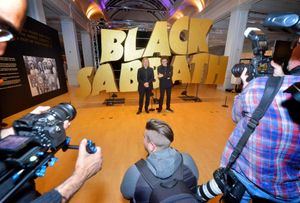 Tony and Geezer opening the event