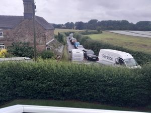 Supporting image for story: Shropshire residents hit by rush hour traffic 'chaos' on first day of full A41 closure