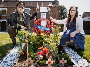 Supporting image for story: Meet the Telford mum who looks after the war graves of local fallen heroes