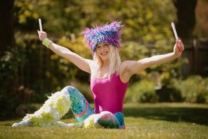 Lish Crutchley, from Telford, will be holding a virtual fitness rave to raise money for Severn Hospice