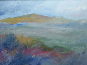 Supporting image for story: Italian Master Paolo Savati landscape to be auctioned in Shrewsbury