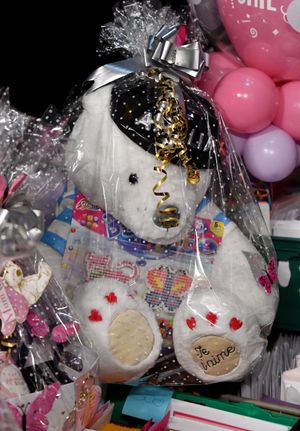 Hundreds of bikers set off from Lockside Steakhouse to deliver cards and gifts for Amelia who is in palliative care. Photo: Tim Thursfield