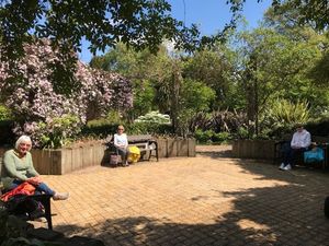 Supporting image for story: Millennium garden in Shifnal a safe, beautiful place to meet