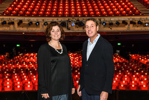 Glenn Howells and Fiona Allan. Picture by Simon Hadley.