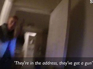 Supporting image for story: WATCH: Heart-stopping moment police officer feared death after 19-year-old pulled a gun on her