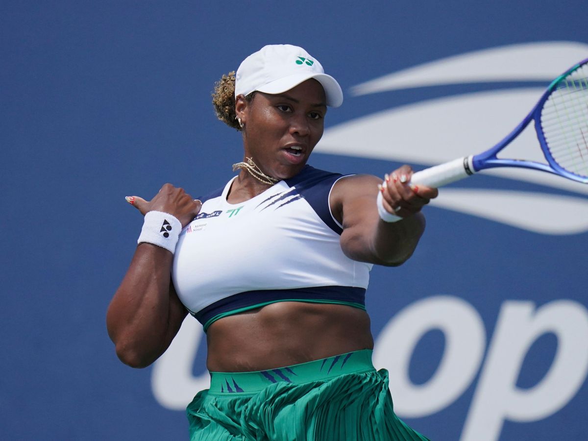 Jelena Ostapenko rejects racism claims after fiery exchange with Taylor Townsend Jelena Ostapenko rejects racism claims after fiery exchange with Taylor Townsend