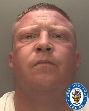 Gary Tolley is wanted. Photo: West Midlands Police