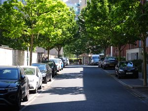 Goodchild Road in the Manor House area of north London where an elderly man was injured in a robbery and later died