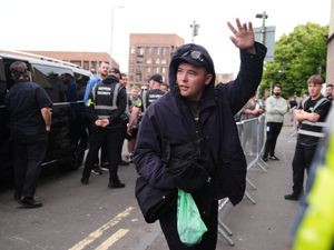 Supporting image for story: Kneecap fans at Glasgow gig rally around trio after festival slot cancelled