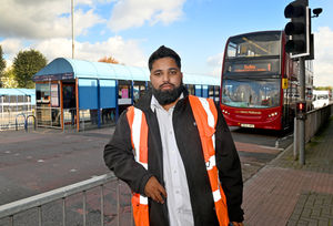 Diamond bus driver Mr Ladwa