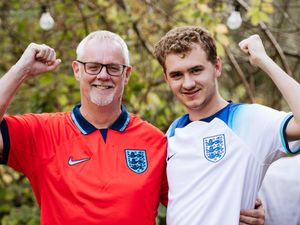 Supporting image for story: Father and son head to World Cup in Qatar after getting tickets to every England game