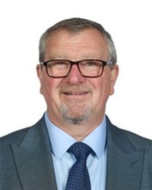 Staffordshire county councillor Peter Mason, councillor for Burton South and cabinet member for strategic highways. Image from Staffordshire County Council.