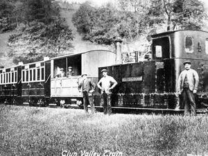 Supporting image for story: Peter rolls out new book in trams series