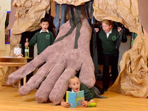 Supporting image for story: Fandiddlytastic! Telford school builds its own Roald Dahl museum - watch the video