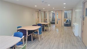 Patient areas of the Kinver Ward refurbishment.