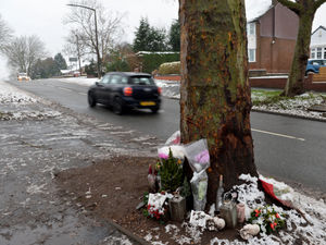 Supporting image for story: Items left in tribute to Kingswinford crash victims handed into police station after family's appeal