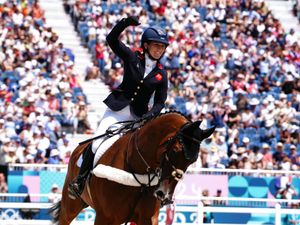 Supporting image for story: Eventing team land first gold of the Paris Olympics for Great Britain