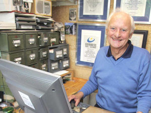 Supporting image for story: Shropshire's record-breaking crossword king does it again
