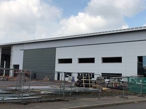 Supporting image for story: Work to build huge Telford industrial unit on track despite lockdown delay
